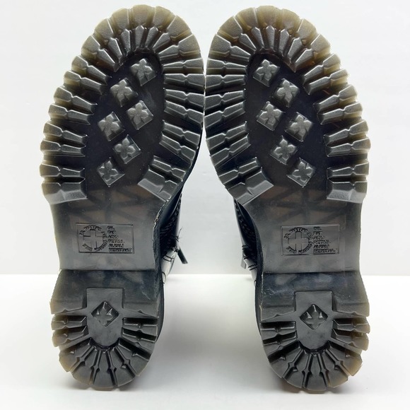 Dr. Martens Black Combat Boots - Picture 10 of 11